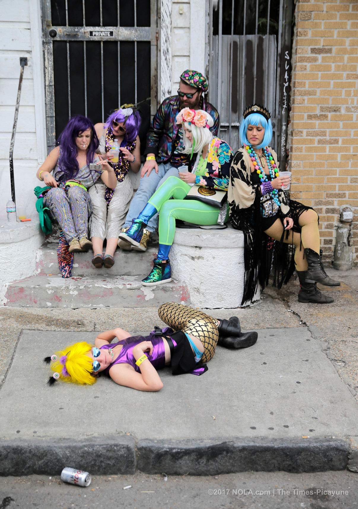 Mardi Gras: Societe de Sainte Anne meanders through New Orleans neighborhoods